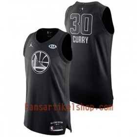 NBA Golden State Warriors Trikot Stephen Curry 30 2018 All-Star Jordan Brand Schwarz Swingman - Herren